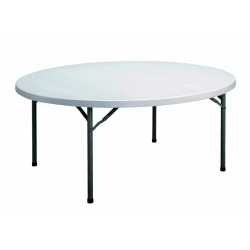 Table pliante Polyéthylène ECO+2 NG ronde 