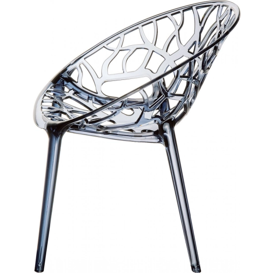 Fauteuil CRYSTAL en polycarbonate