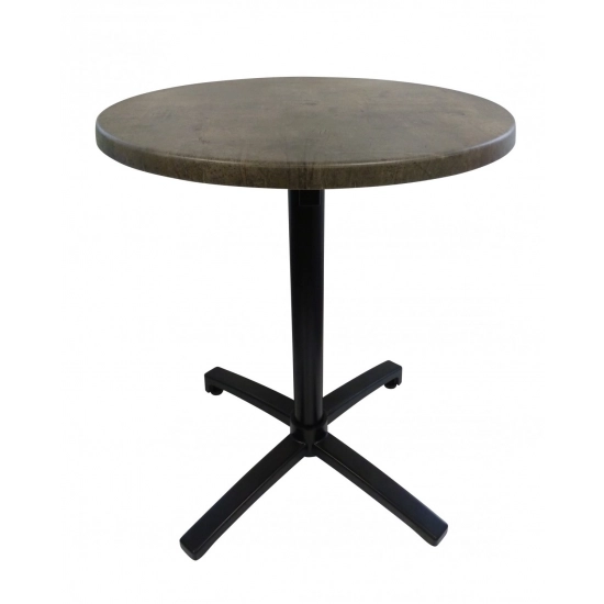 Pied de table bistrot en aluminium - rabattable