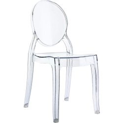 Chaise de Réception Médaillon ELIZABETH en Polycarbonate Makrolon