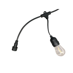 Guirlande Lumineuse Extérieure 5m avec Douilles Suspendues - IP65