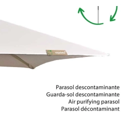 Parasol Eolo Pureti 3x3m