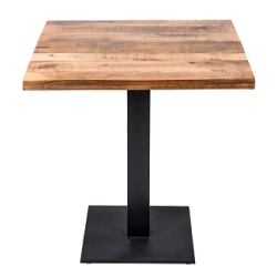 Plateau Bistrot 70x70 cm - en bois de manguier