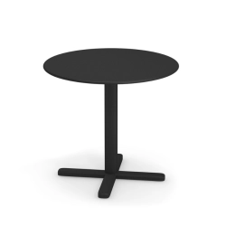 Table Métallique Darwin - Pliante - Ø80 cm - Gamme EMU