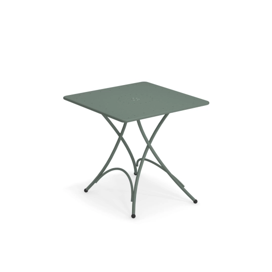 Table carrée pliable Pigalle - 76x76cm - Gamme Emu