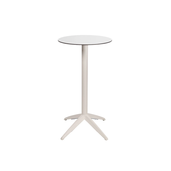 Mange-debout Quatro Fixe - rond Ø60cm  - Gamme Ezpeleta