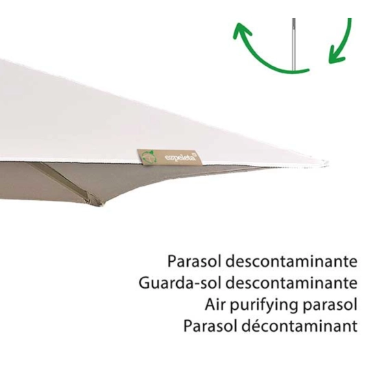 Parasol Eolo Pureti 2x2m