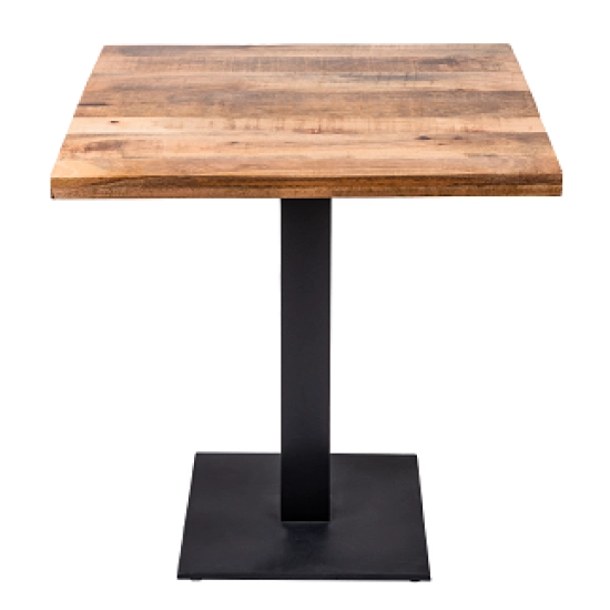 Plateau Bistrot 70x70 cm - en bois de manguier