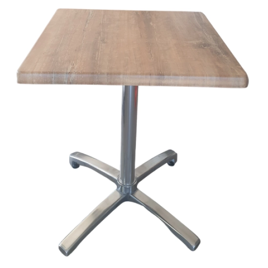 Plateau de Table stratifié moulé - 70x70cm 