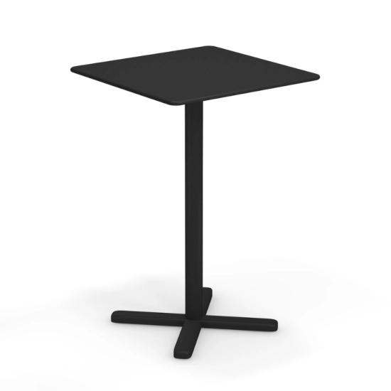 Table haute Métallique Darwin - Pliante - 70x70cm - Gamme EMU