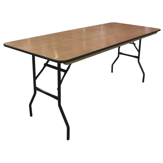 Table pliante rectangulaire - 3 dimensions disponibles