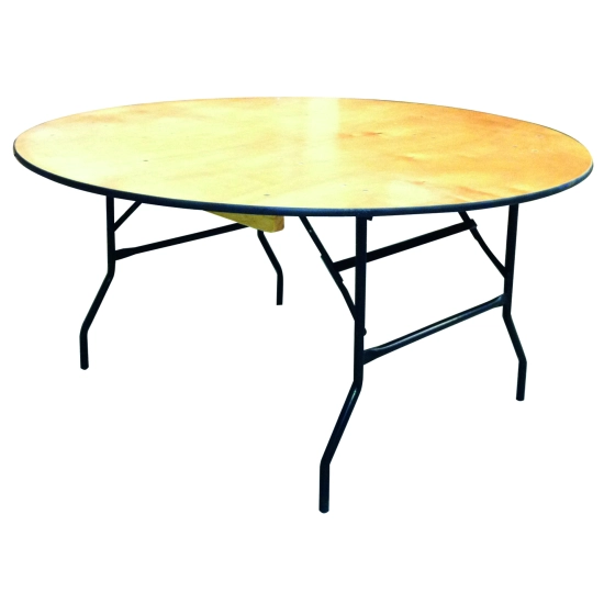 Table pliante Bois Ronde - 3 dimensions disponibles