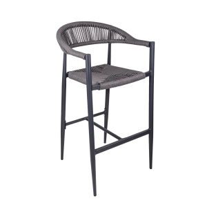 Chaise de bar Roppy Anthracite